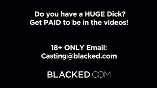 Blacked - Alexis Crystal punciját néger srác döngeti