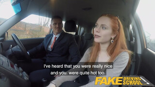 Fake Driving School Ella Huges elbukik a vezetési vizsgán