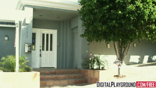 Digital Playground - Riley Steele idősebb férfivel kefél