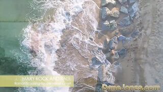 Fiatal orosz néger Mary Rock alaposan megrakva