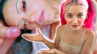 Emma Fiore tiktok hölgyemény vadul reagál az argentín forró pornóra