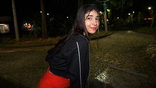 Nyilvános felszedés vad hármasban végződik, amikor beleegyezett az hátsó bejáratba